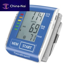 Automatic blood pressure monitor Geratherm® active control GT-1215wristoscillometricwith rechargeable battery