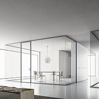 Sliding partition DV602woodenglasscommercial