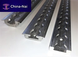 Air cargo aeronautical rail 40 456-10surface mountedaluminum