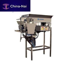 Linear weigher for the food industryfor dosingsemi-automatic