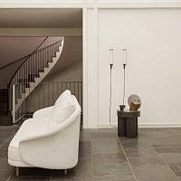 Contemporary wall light DECOindoorironglass