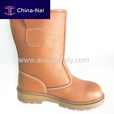 Industrial use safety boots AX09100waterproofleatherPU