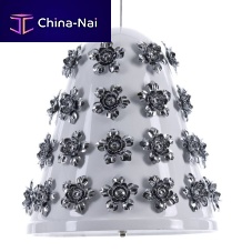 Pendant lamp ROSETTEaluminumleatheroriginal design