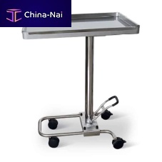 Stainless steel instrument table SERV
