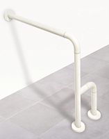 Steel grab rail MA.VP80cornercurvedwall