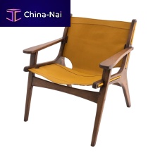 Contemporary armchair LYCIAleatherbeechblack