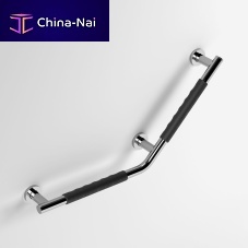 Stainless steel grab bar Gripbrasscornerwall-mounted