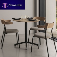 Contemporary chair SAGAindoorfabricwood