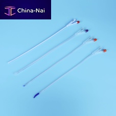 Urine drainage catheter Flat urethralsuprapubicballoon