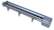 Screw conveyor inclinedtransportdischarge