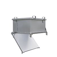Steel waste container DBindustrial waste