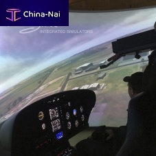 Helicopter simulator AS350trainingcockpit