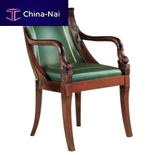 Empire style chair FA35 indoorleatherupholstered