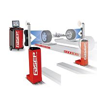 Clampless alignment machine NoContactfor car