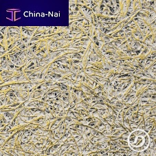 Ceiling acoustic panel DIACRETE GLOSSY TEXTUREwood woolrectangularfor interior