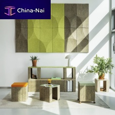 Contemporary pouf CUBE fabrichempsquare