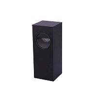 Public space bollard light WATCHMAN minimalist designglassaluminum