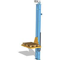Vertical conveyor transportfor pallet