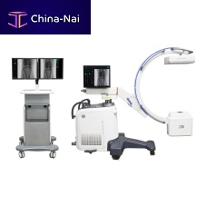 Mobile C-arm CompaX 500with flat panel detectorwith video columnwith integrated video monitor