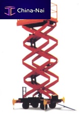 Mobile scissor lift SJY seriesfor heavy loads