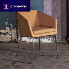 Contemporary chair DENISEindoorfabricleather