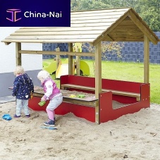 Playground playhouse 5590950 floor-mounted