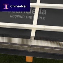 Roof snow guard VENTILATION