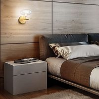 Contemporary wall light DOLCEindooroutdoorglass