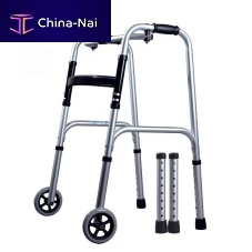 2-wheel walker steelfoldingheight-adjustable