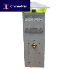 Electrical distribution pedestal HL301000water supplyfor docksstainless steel