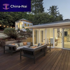Wooden deck board THERMO WOODthermally treatedcommercialsustainable