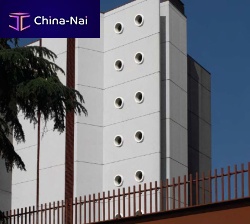 Facade cladding form liner ESX406 TRAVERTINOstone lookpolyurethanesilicone
