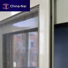 Roll-up insect screen for windows