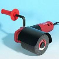 Handheld sander-polisher electricbrush