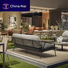 Contemporary sofa BAGAoutdoorfabricrope