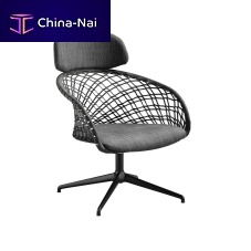 Contemporary lounge chair P47 APA GX TS-CUfabricsynthetic leathersteel