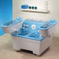 Upper limb galvanic therapy bathtub lower limb