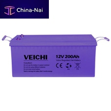 Lead-acid battery SIB-200AH-12-GErectangular12 Vsolar