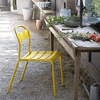 Contemporary chair KANPOAoutdoorindoormetal