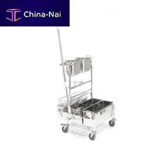 Cleaning trolley PurMop® seriesmetalmultipurpose