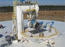 Lifting platform for aeronautical applicationspersonnelhydraulic