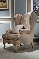Traditional armchair PRESTIGEfabricwing