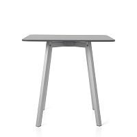 Contemporary bistro table SU : SU T 31.5" GTwoodenin reclaimed materialcommercial