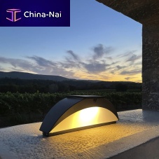 Garden bollard light TRAIT DE LUNEurbancontemporarysteel