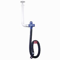 Car exhaust extraction system APT TRUCKfor workshopsgaragewall-mounted