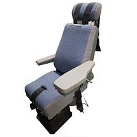 Flight simulator seat for pilotfabric