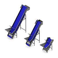 Belt conveyor inclinedfeederfor the food industry