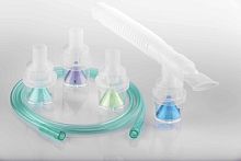 Nebulizer kit with mouthpiece 21with reservoirwith hose