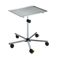 Stainless steel instrument table MEDI-SERVE Alto