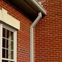 Rainwater down pipe DOWNSPOUTS